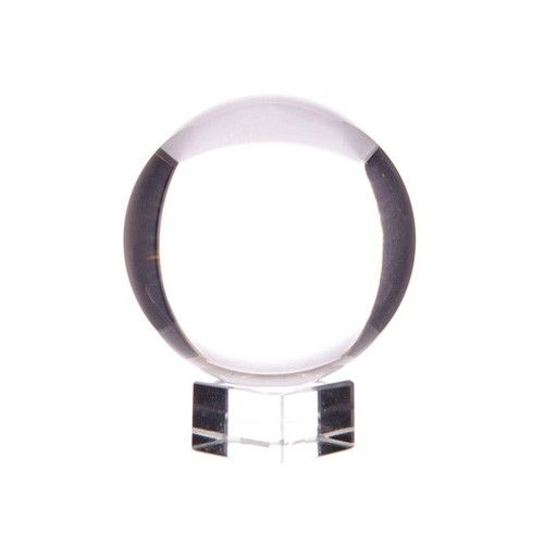 🔮 Crystal Ball on Stand 40mm – Mystical Optical Glass Sphere for Divination, Décor & Energy Work