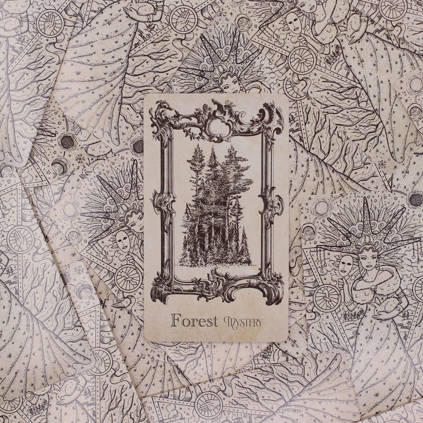 🔮 The Spellbook Oracle Cards – Witchcraft Divination Deck ✨