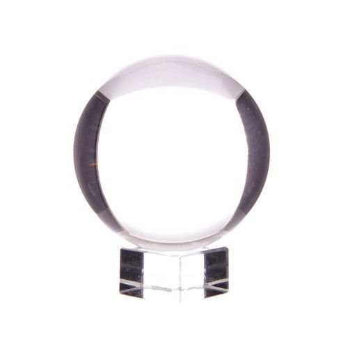 🔮 Crystal Ball on Stand – 40mm | Ancient Wisdom Optical Glass Divination Sphere 🔮