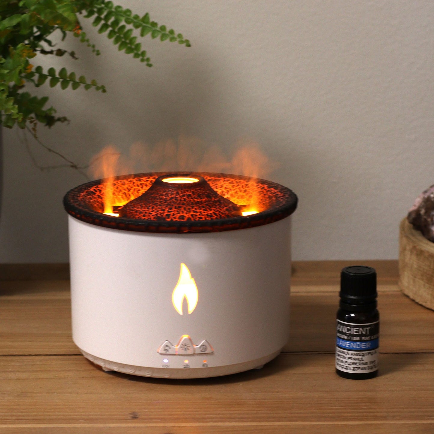 Medium Volcano Effect Aroma Diffuser (Plug-In) – 360ml | Two Colours