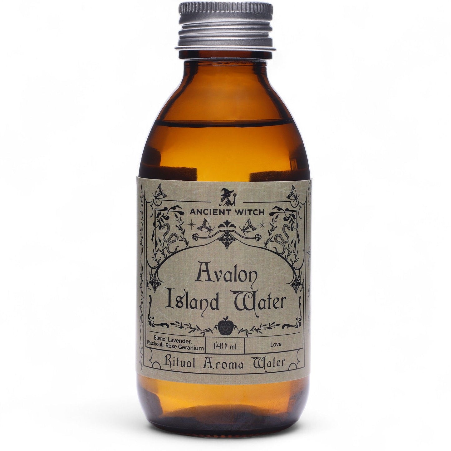 Ancient Witch Ritual Water – Avalon Island | Love, Healing & Magic Elixir (140 ml)on Island