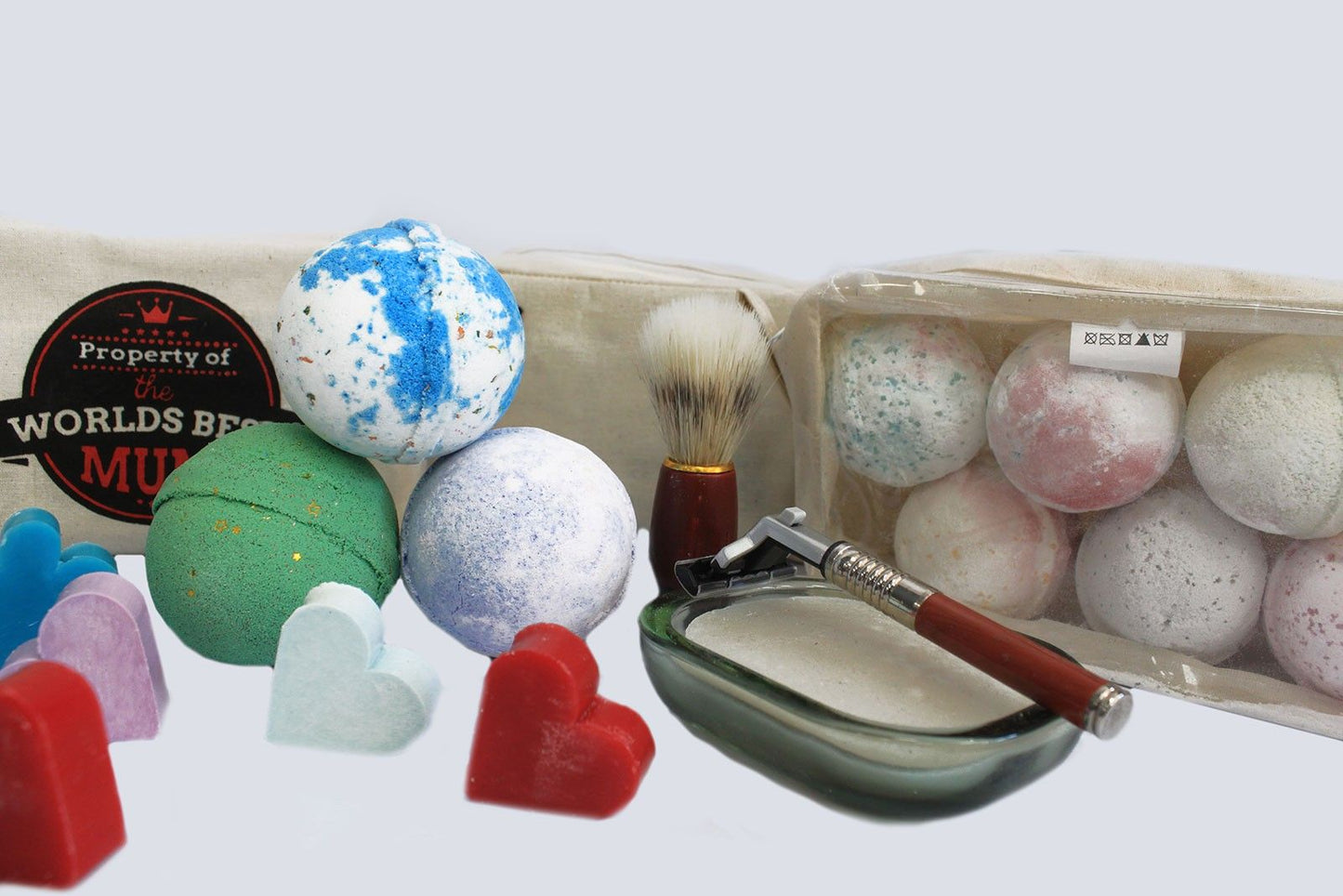 🌸 World's Best Mum Organic Cotton Toiletry Gift Bag – Travel in Style & Comfort 🌸