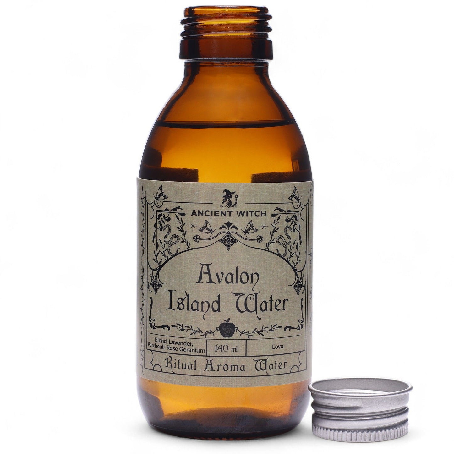 Ancient Witch Ritual Water – Avalon Island | Love, Healing & Magic Elixir (140 ml)on Island