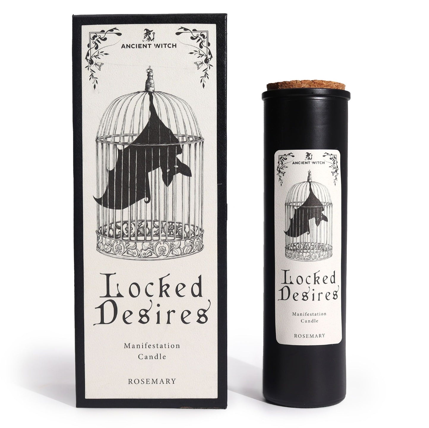 🕯️ Ancient Witch Locked Desires Ritual Candle – Manifestation & Awakening 🌙