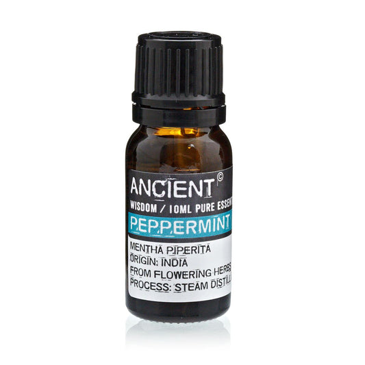 Peppermint Essential Oil (Mentha piperita) – Pure Steam-Distilled Menthol Freshness from India