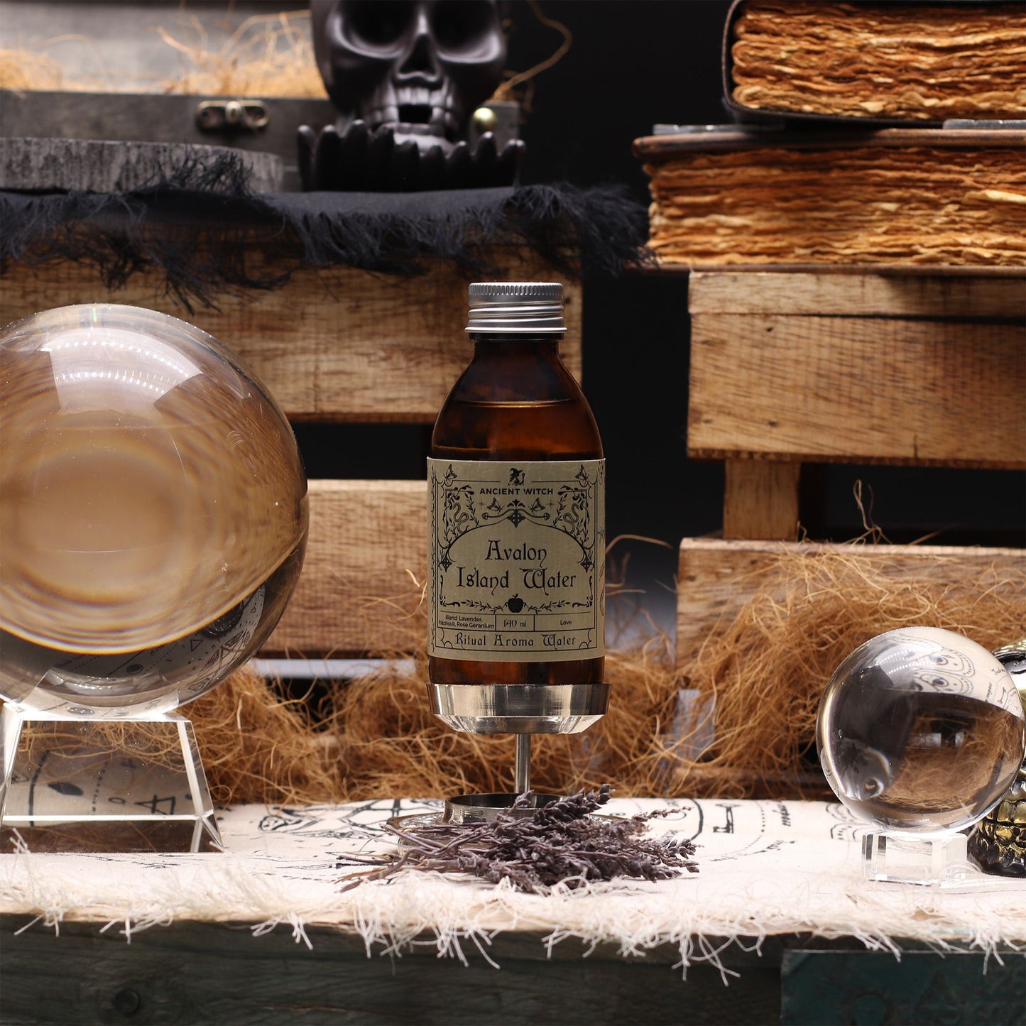 Ancient Witch Ritual Water – Avalon Island | Love, Healing & Magic Elixir (140 ml)on Island