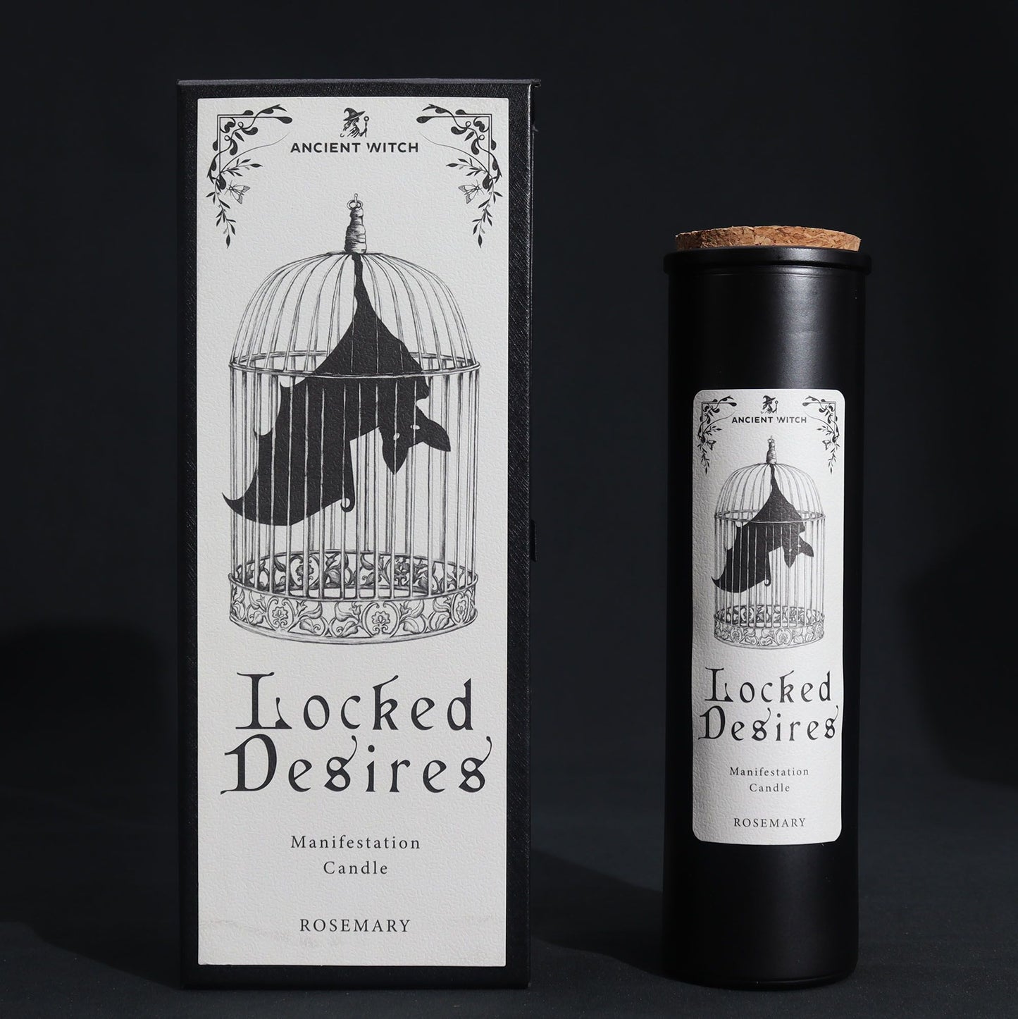 🕯️ Ancient Witch Locked Desires Ritual Candle – Manifestation & Awakening 🌙