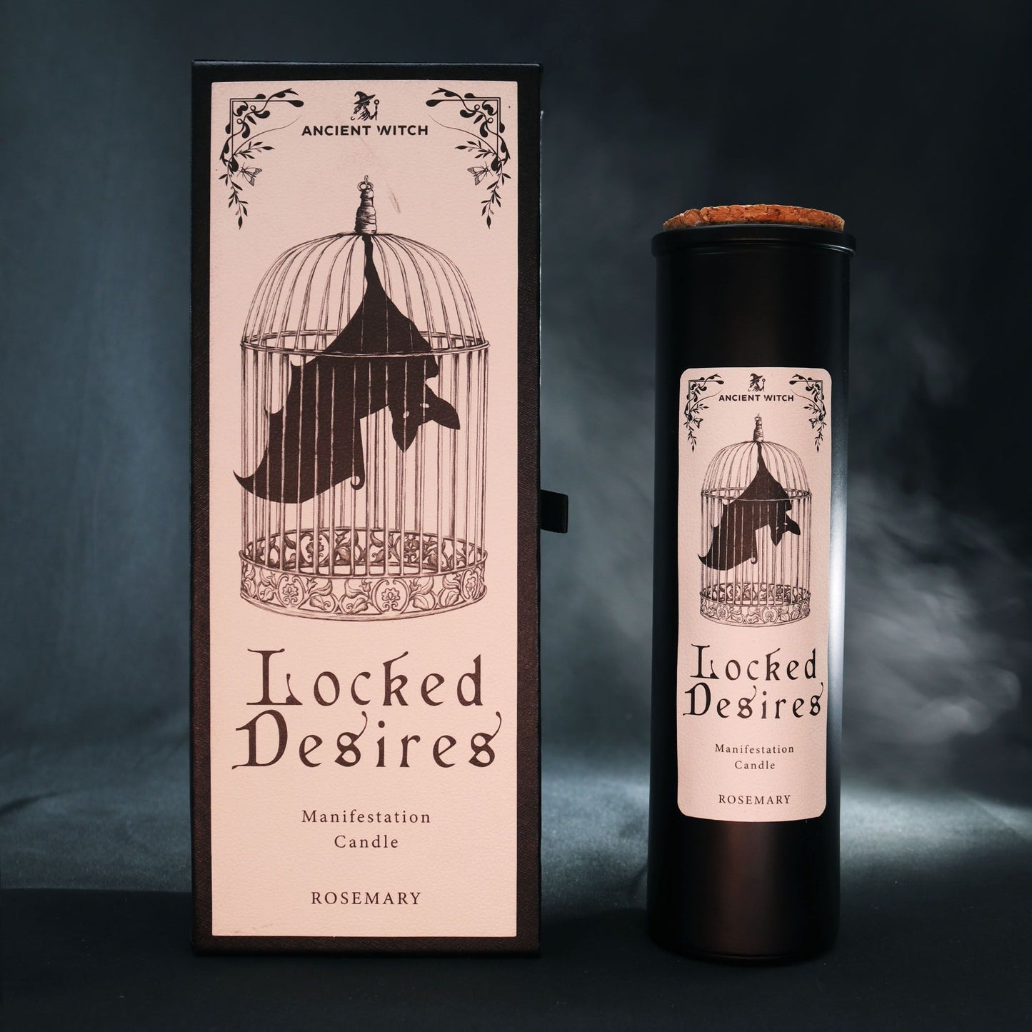 🕯️ Ancient Witch Locked Desires Ritual Candle – Manifestation & Awakening 🌙