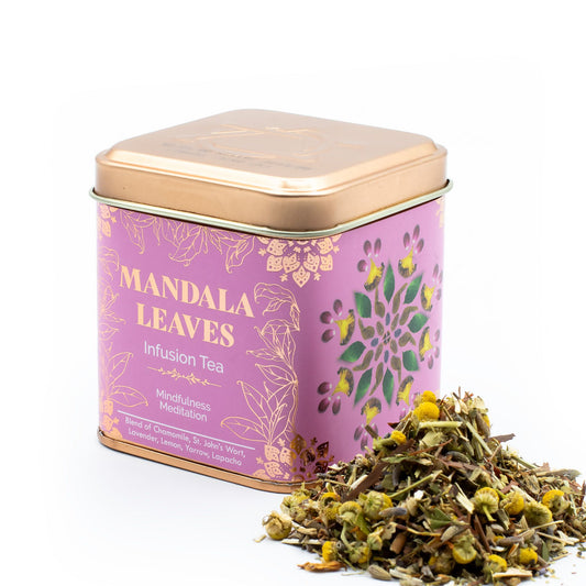 Mindfulness Meditation Tea Blend (50g) – Caffeine-Free Calm in Every Sip 🌿✨
