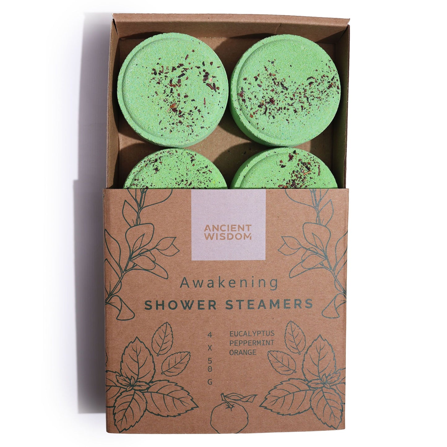 Zen Shower Steamers – Awakening Therapy Wellness Gift Set | Aromatherapy Shower Bombs | Vegan Spa Gift Made in Sheffield, UK