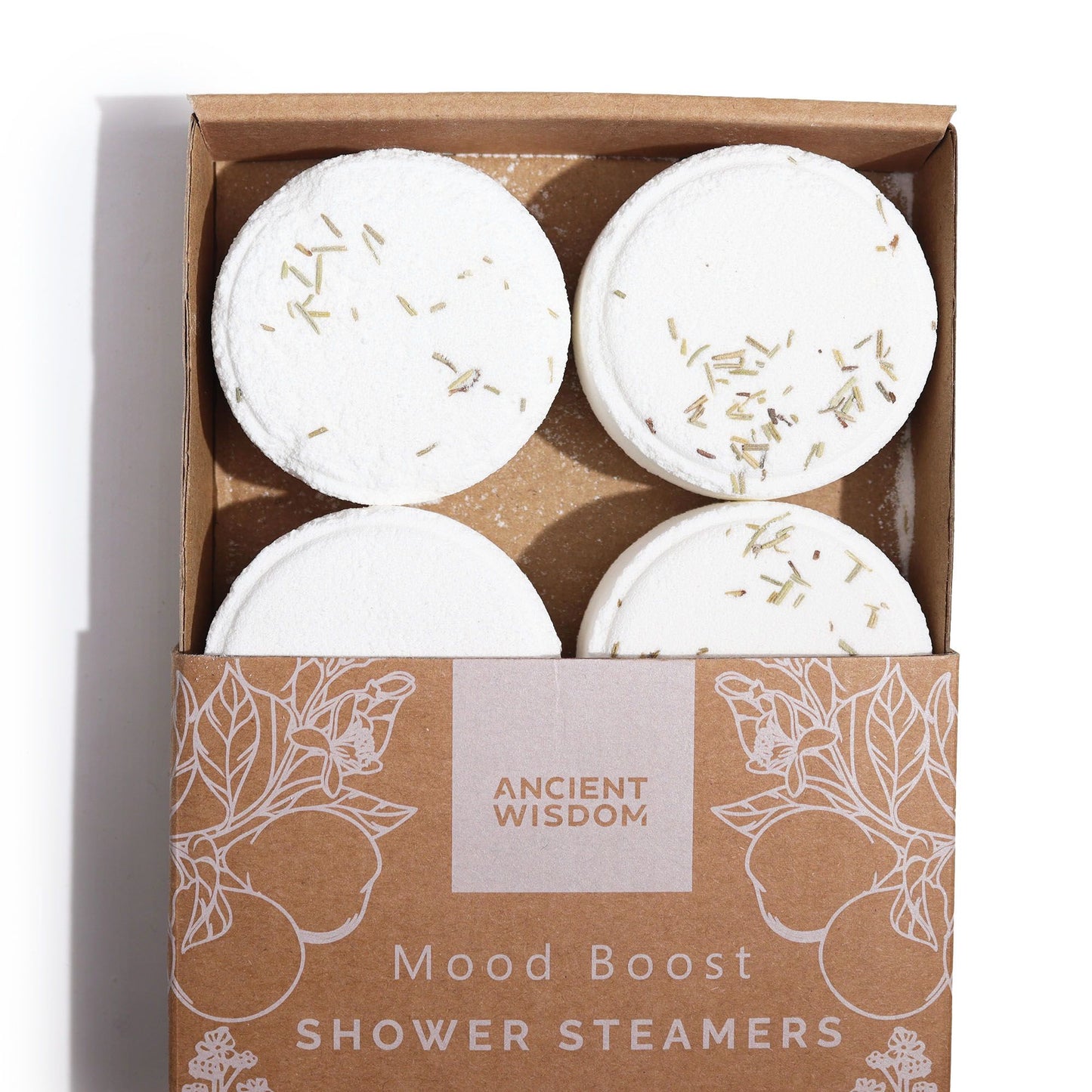 Zen Shower Steamers Therapy Wellness Gift Set (Set of 4) – Mood Boost – Made in Sheffield, UK 🌿✨