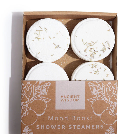 Zen Shower Steamers Therapy Wellness Gift Set (Set of 4) – Mood Boost – Made in Sheffield, UK 🌿✨