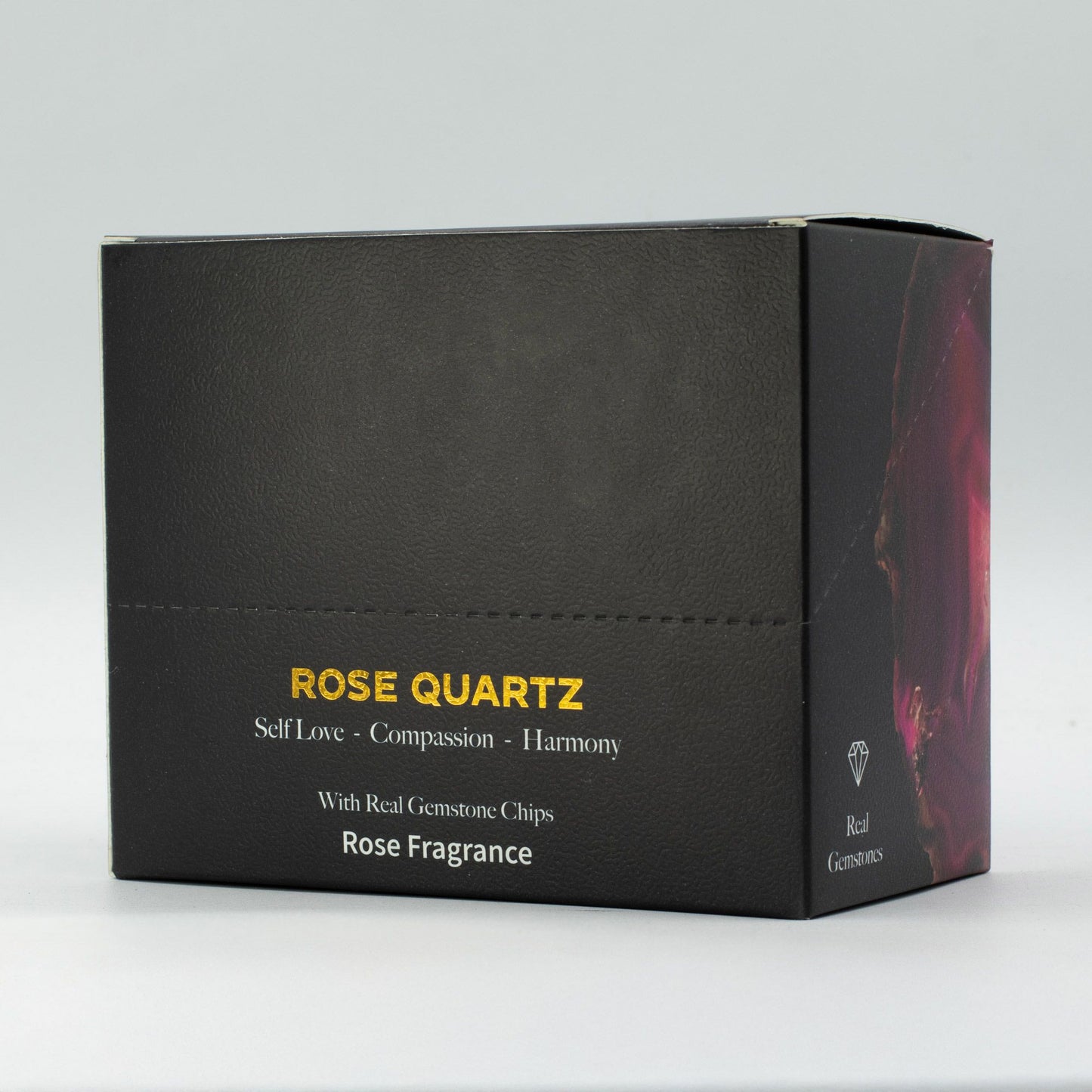 MeltEaze Carrés de cire parfumés Golden Glow – Carrés de cire parfumés aux agrumes avec éclats de pierres précieuses Agate jaune
