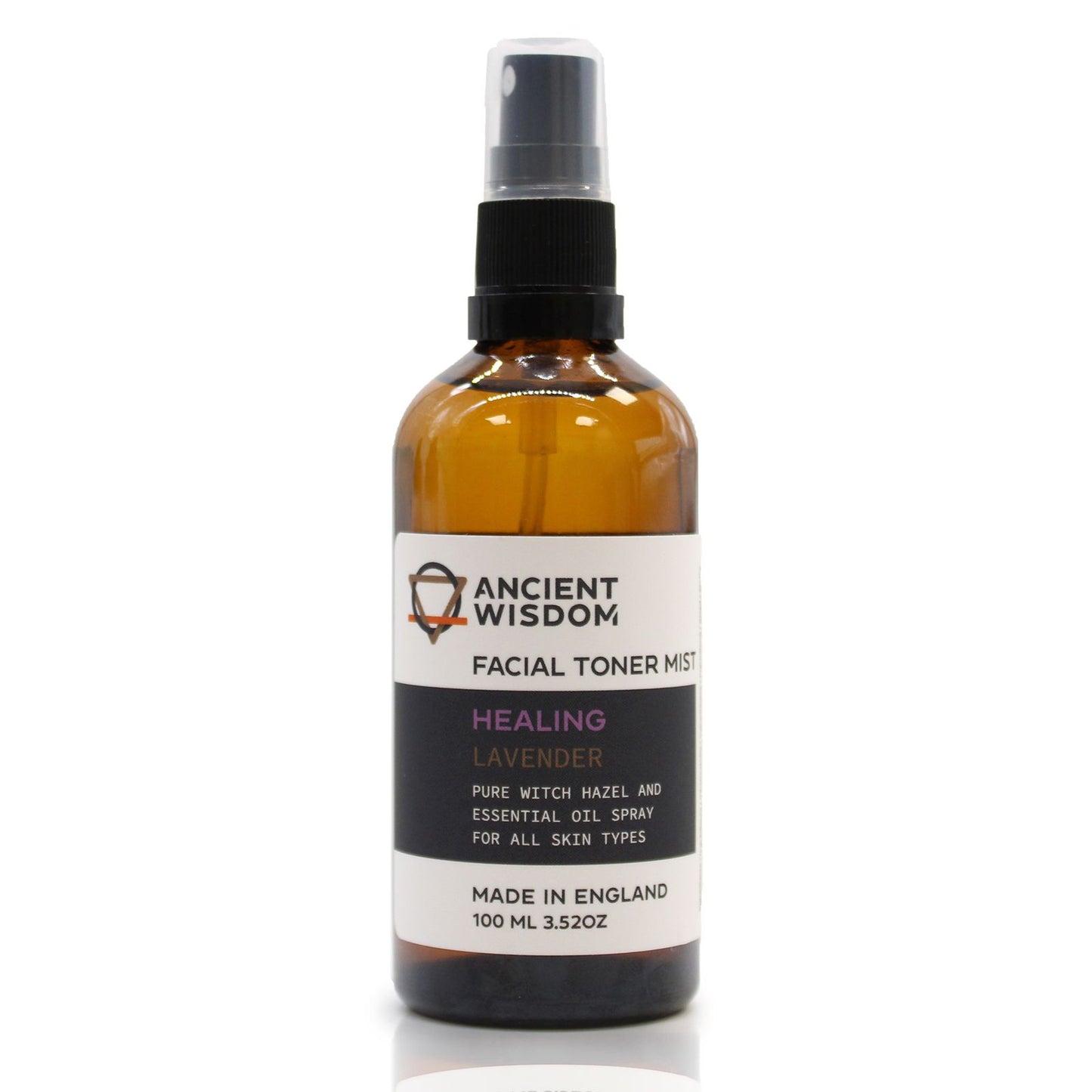 ✨ Witch Hazel with Lavender Facial Toner Mist – 100ml | Ancient Wisdom® Skincare – Pure, Calming & Hydrating ✨