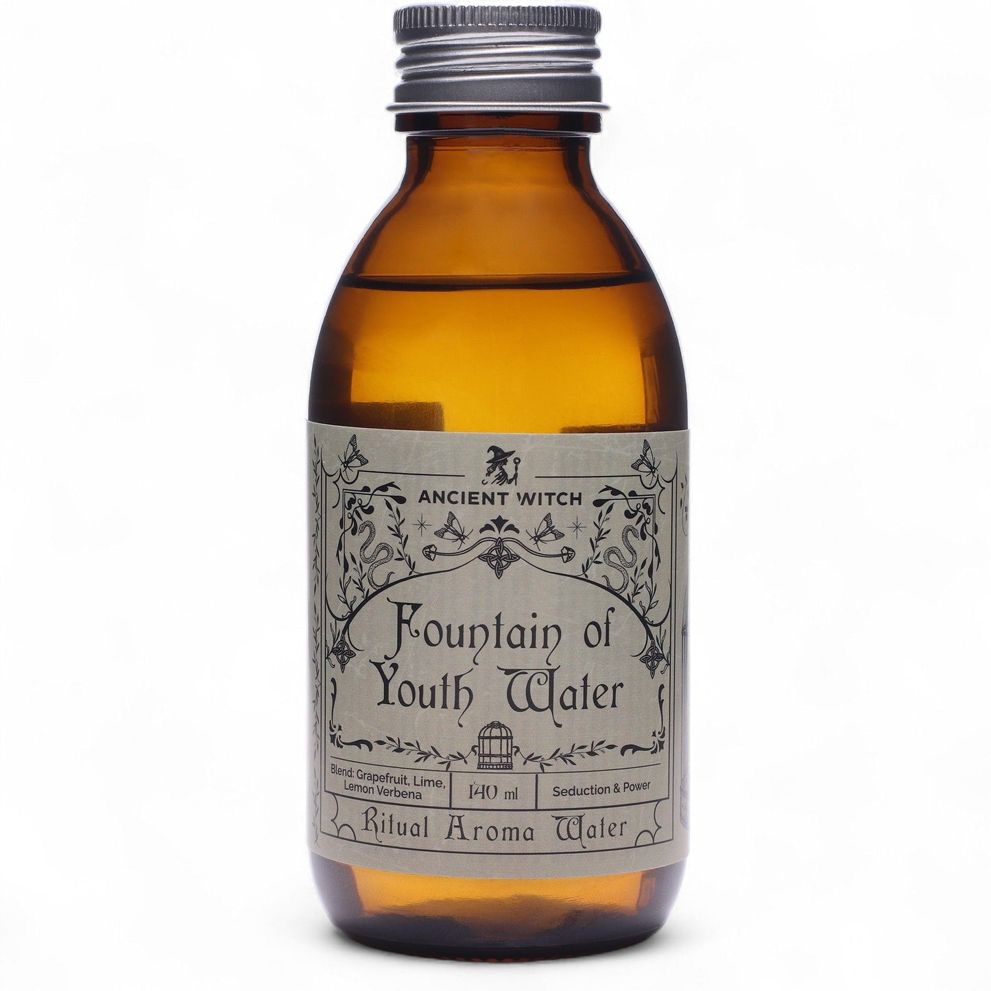 🌿 Ancient Witch Ritual Water – Fountain of Youth (140 ml) | Vitality, Purification & Rejuvenation Elixir 🌊