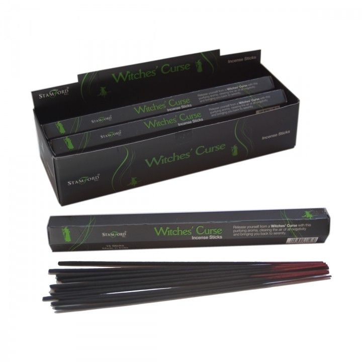 ✨ Witch’s Curse Incense Sticks – Purify, Cleanse & Restore Serenity 🔮🔥 | Ancient Wisdom