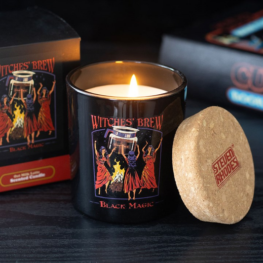Bougie Lait d'Avoine Latte "Witches' Brew" par Steven Rhodes