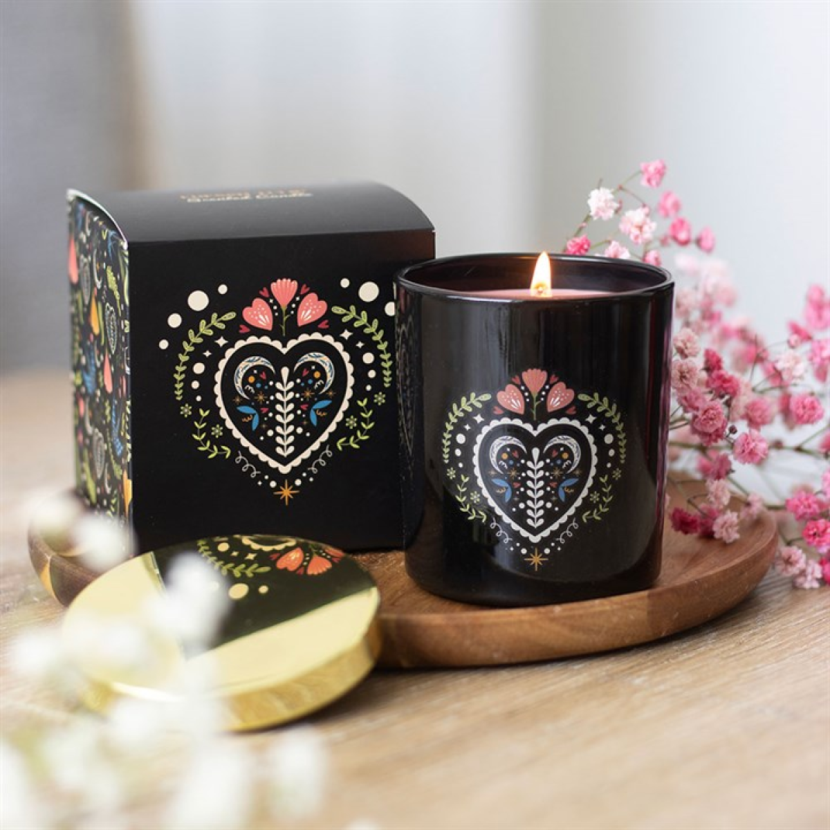 Bougie parfumée tulipe noire Midnight Bloom