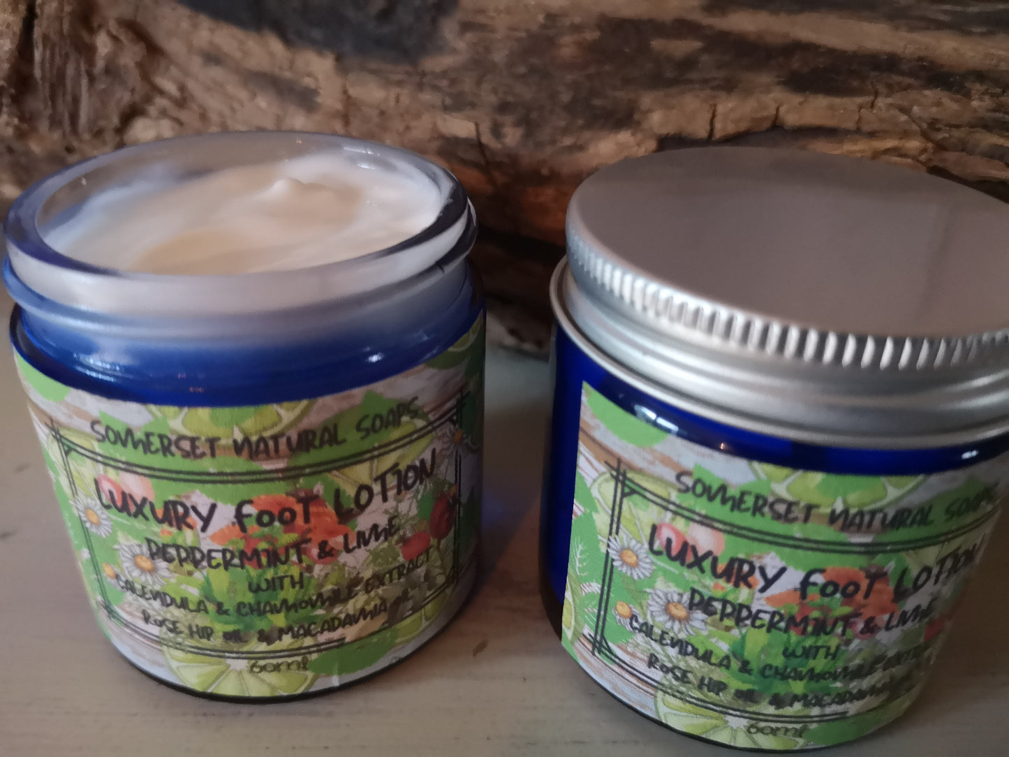 🌿 Luxury Foot Lotion – Peppermint & Lime | Refreshing & Invigorating Foot Care 🌿